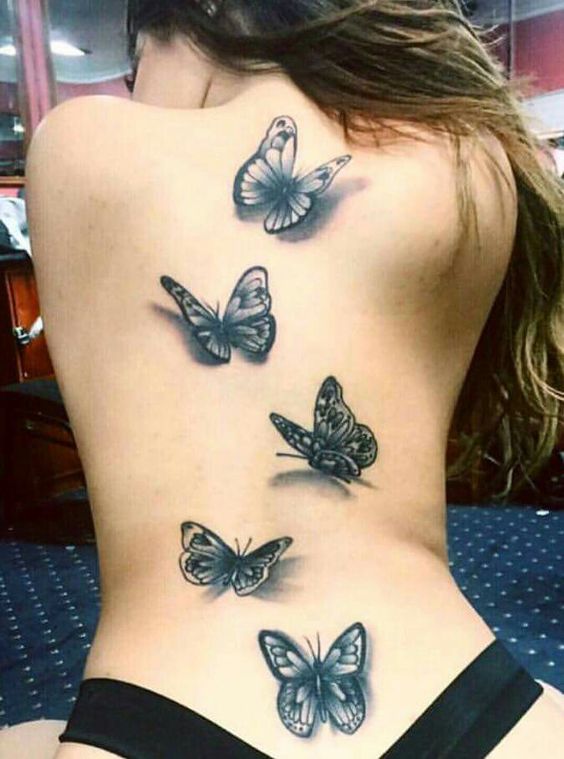 Los Mejores Tatuajes De Mariposas Para Mujeres Kulturaupice
