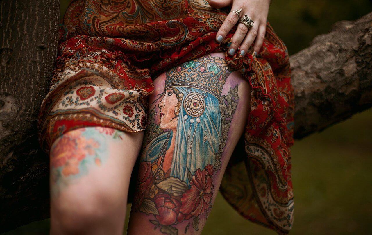 Tattoed russian
