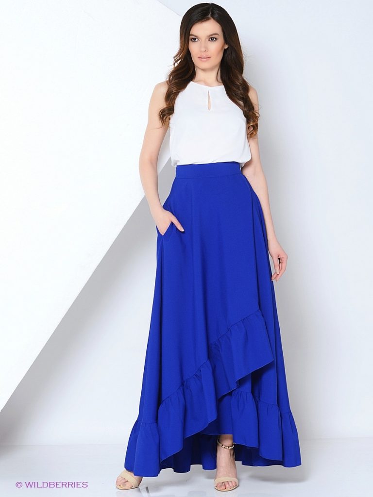 Юбка с запахом: 100+ модных новинок и вариантов 2018 на фото