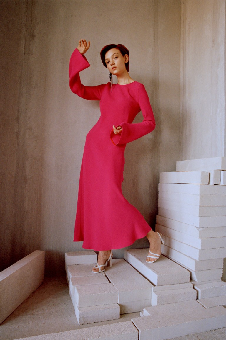 Красное Платье Модели Фото