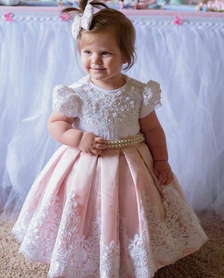 Платье для девочки 1 года: 100+ красивых нарядов на фото