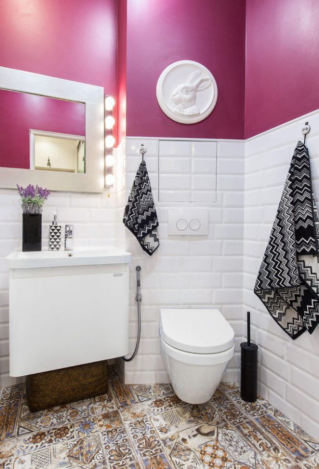 Дизайн маленького туалета: как красиво оформить небольшое пространство (135 фото)