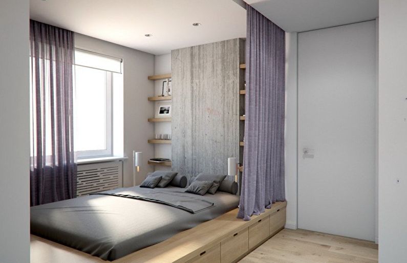 Дизайн маленькой спальни: 77+ фото примеров и полезные советы по оформлению