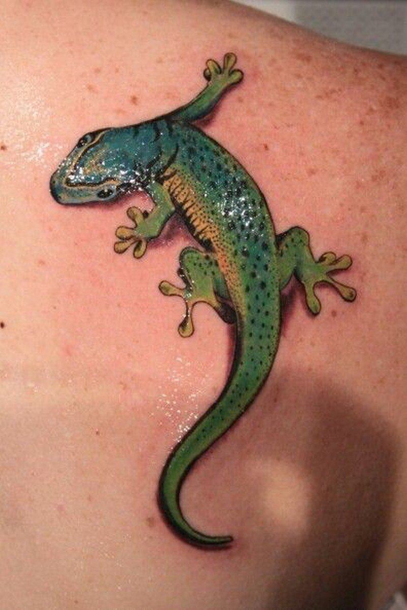 Сегодня обозначение татуировки ящерицы ассоциируется с проворностью и возро...