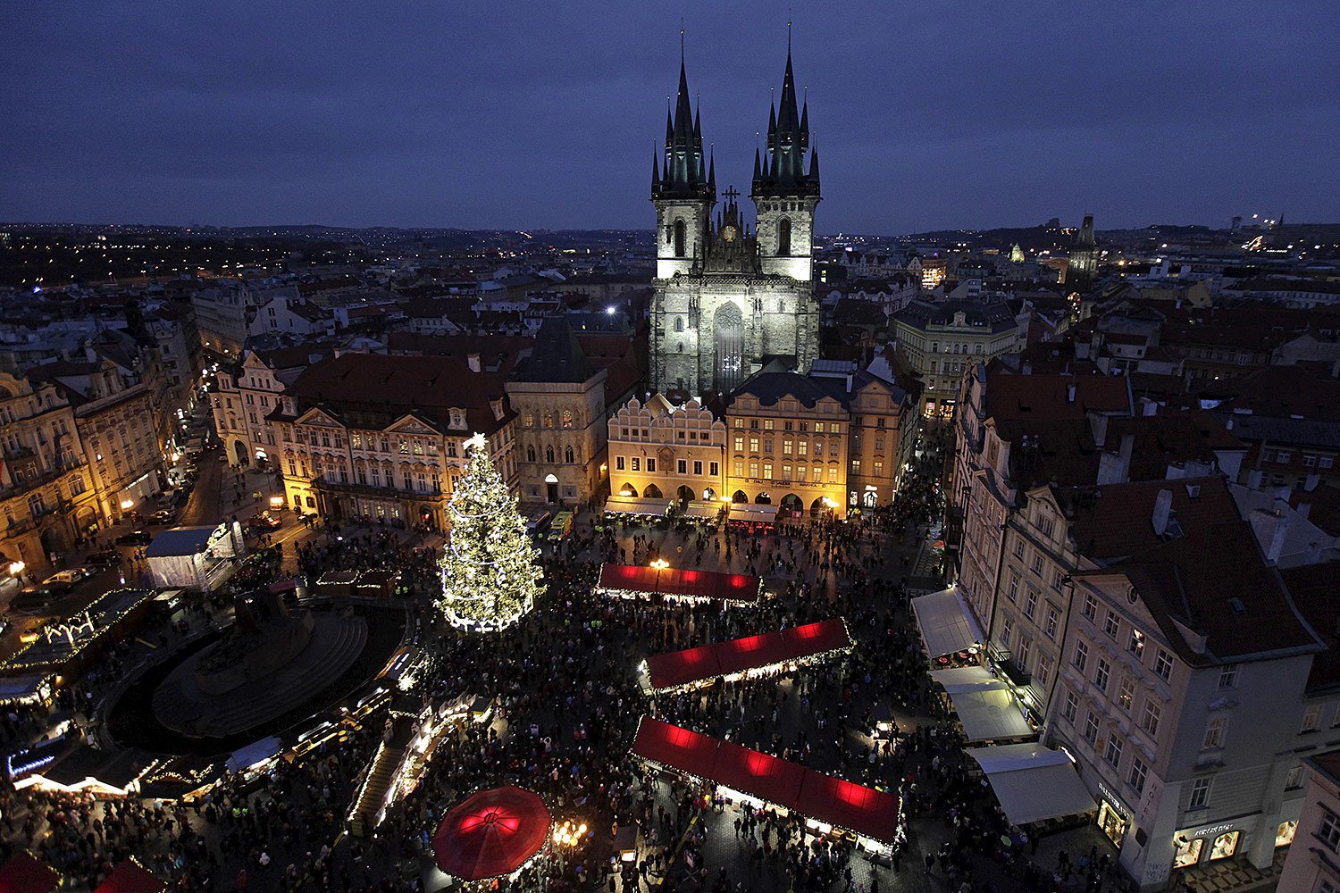Прага новогодняя