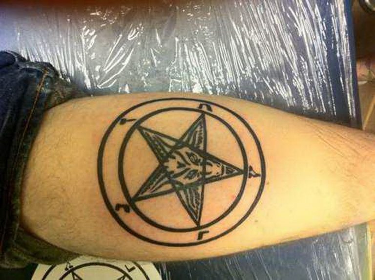 Pentagram tattoo vorlage