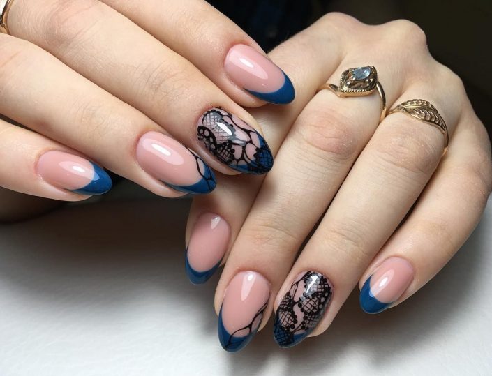 Френч шеллак: 100 фото модных идей и новинок дизайна - Lipesinka.ru