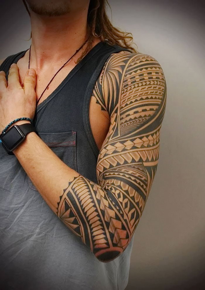 Татуировка рукав для мужчин фото