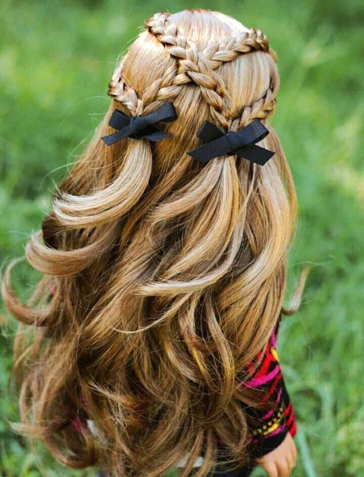 Фото красивые прически для девочек на длинные волосы