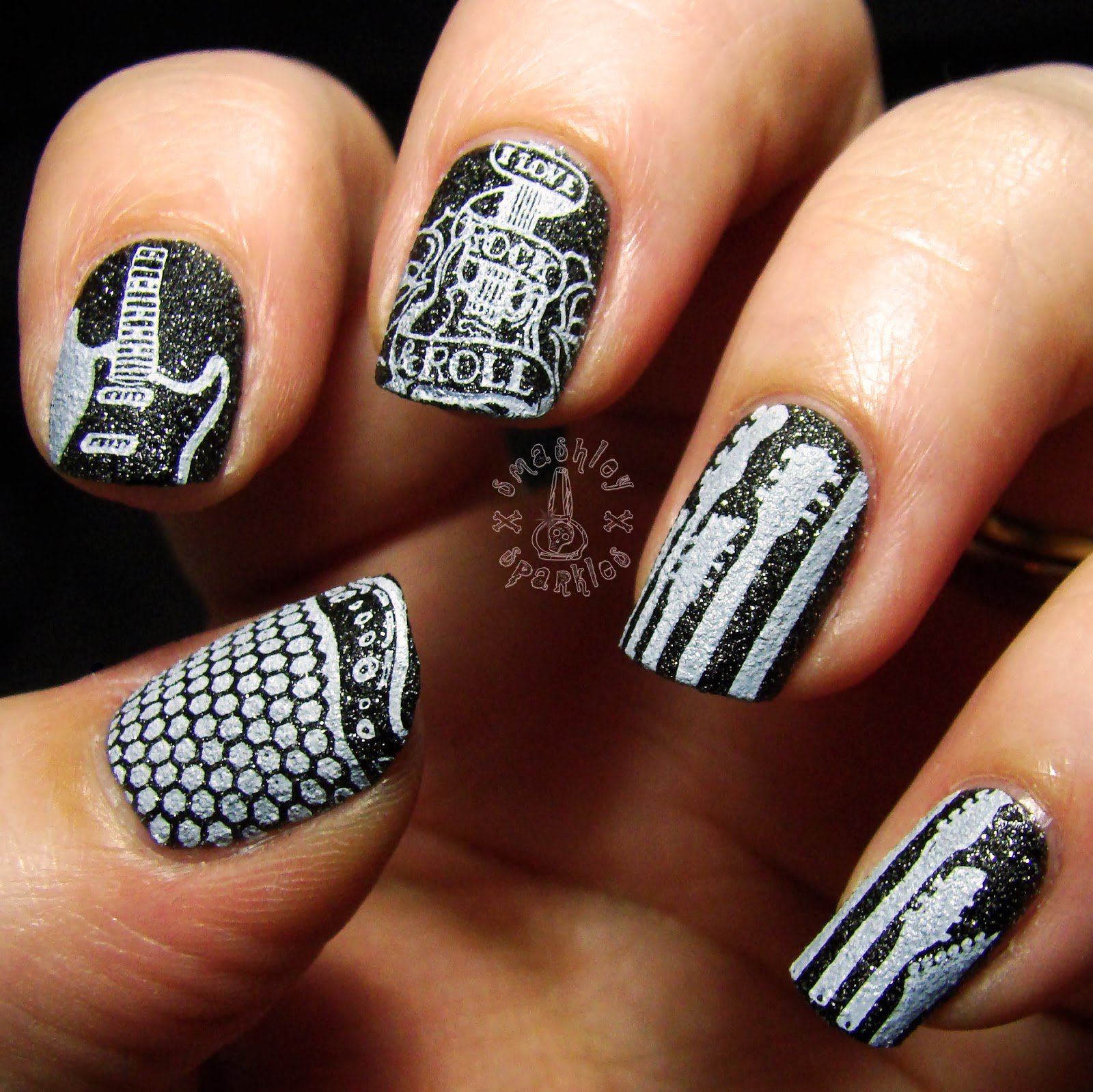 Impressive rock manicure effect - Confetissimo - women's blog